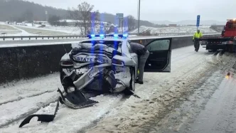 У США зимовий шторм призвів до багатьох аварій. У низці регіонів закрили автомагістралі