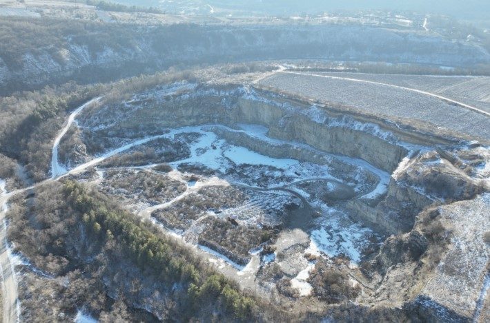 Видобування копалин на Хмельниччині. Фото: Національна поліція України 